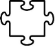 Puzzle Piece clip art - vector clip art online, royalty free